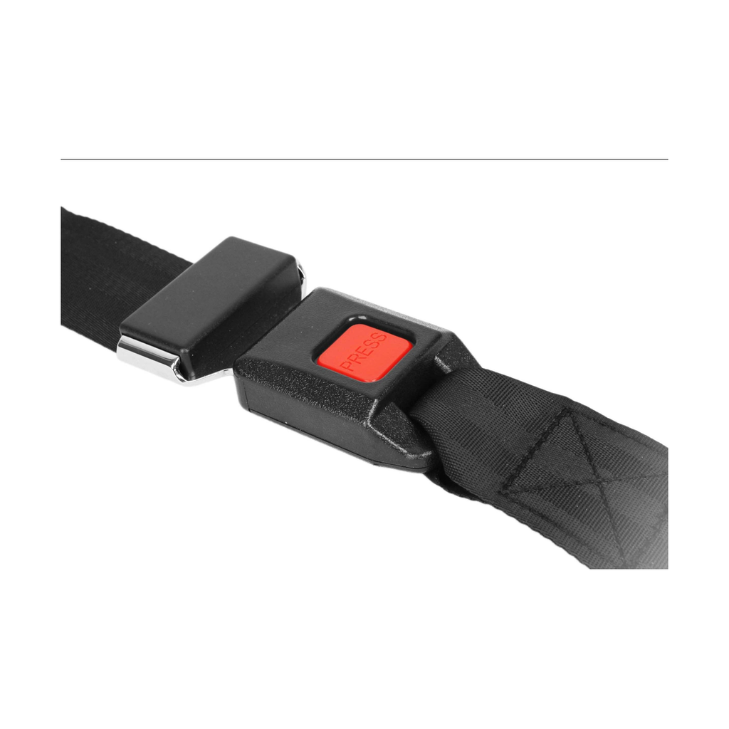 Rolko 2-Point Seatbelt Light Metal Buckle — belt with metal buckle