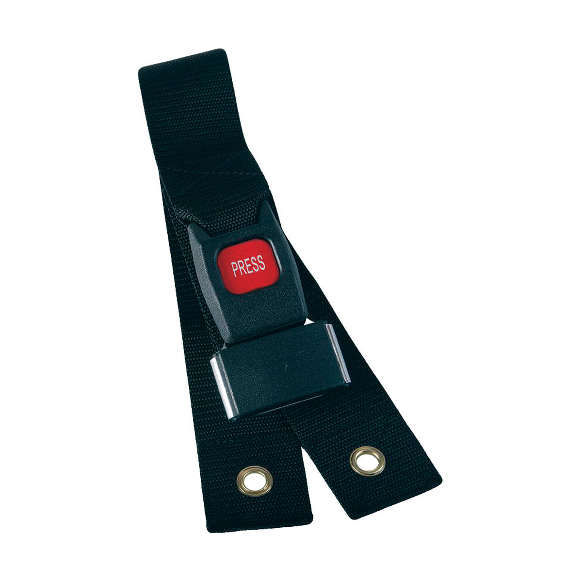 Rolko 2-Point Seatbelt Metal Buckle Manual — belt with metal buckle