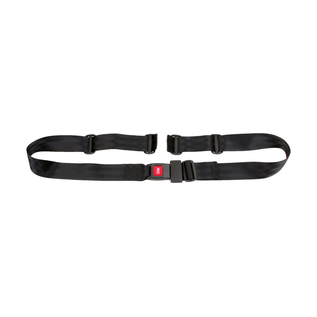 Rolko 2-Point Seatbelt Triglides — full belt with triglides