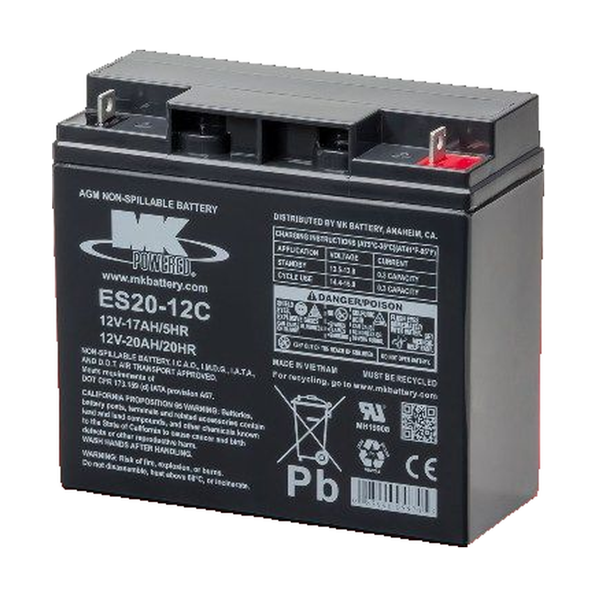 MK Battery ES20-12C