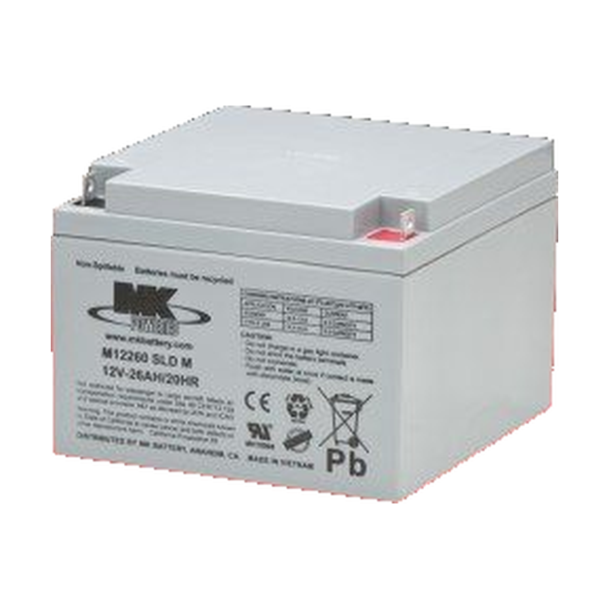 MK Battery M12260 SLD M