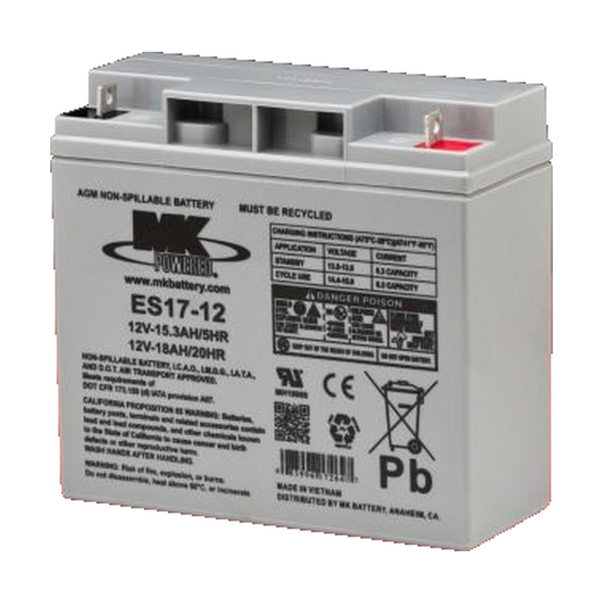 MK Battery M17-12 SLD M