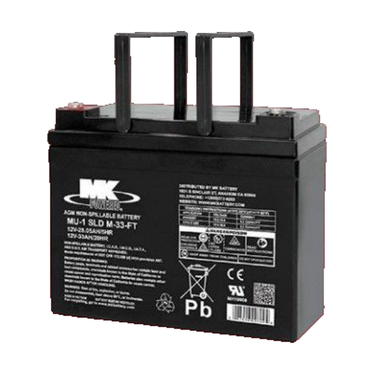 MK Battery MU-1 SLD M-33-FT