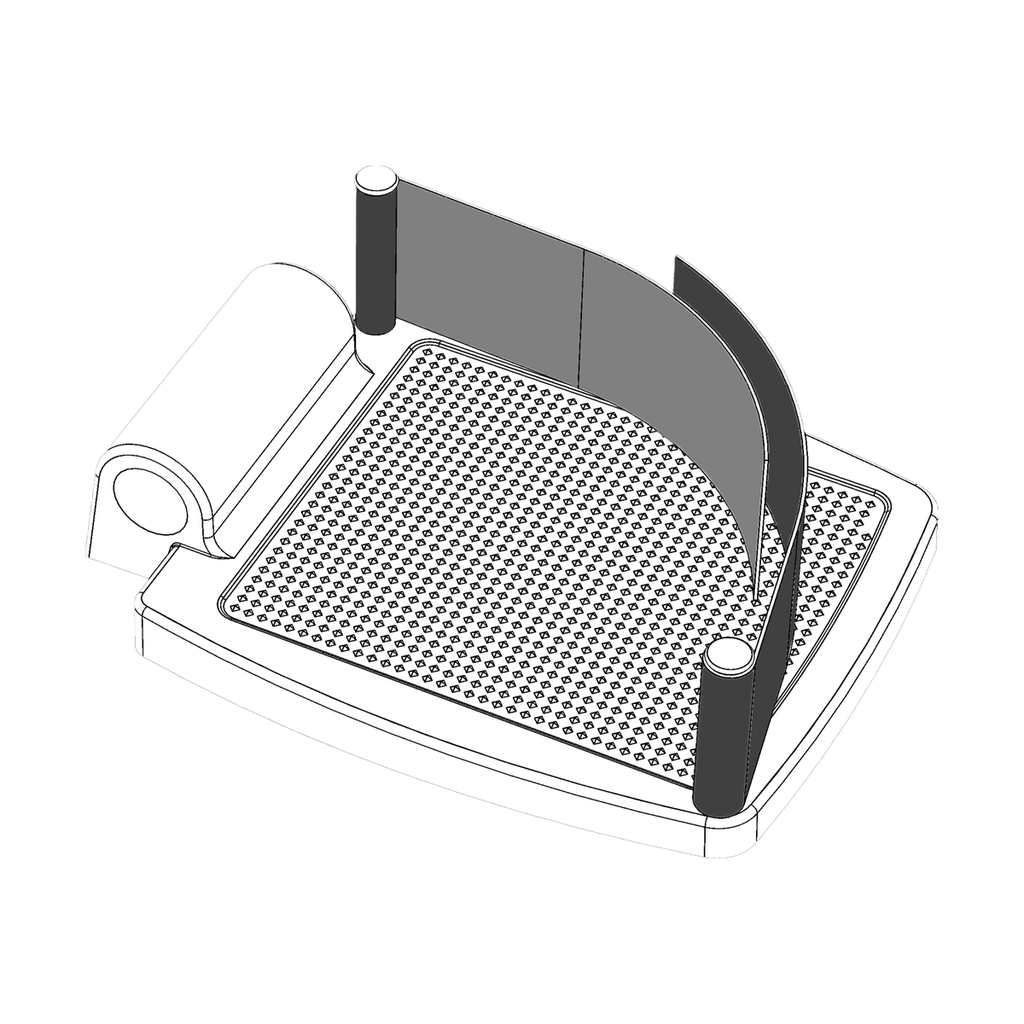 Rolko Foot Straps — one-piece