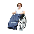 Rolko rainPRO Leg Protection (Cotton Lined) — in use on wheelchair
