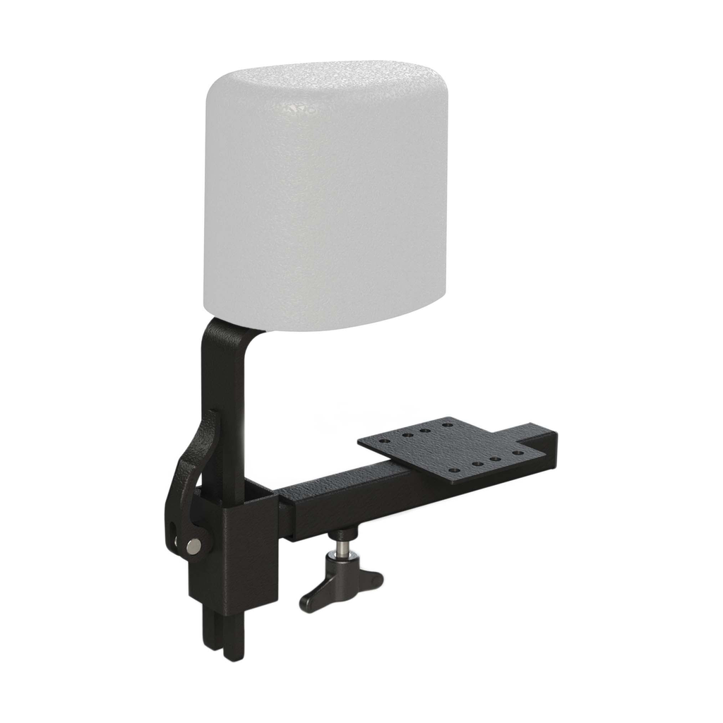Rolko Restraining System for Abductor Wedges — with cushion mounted