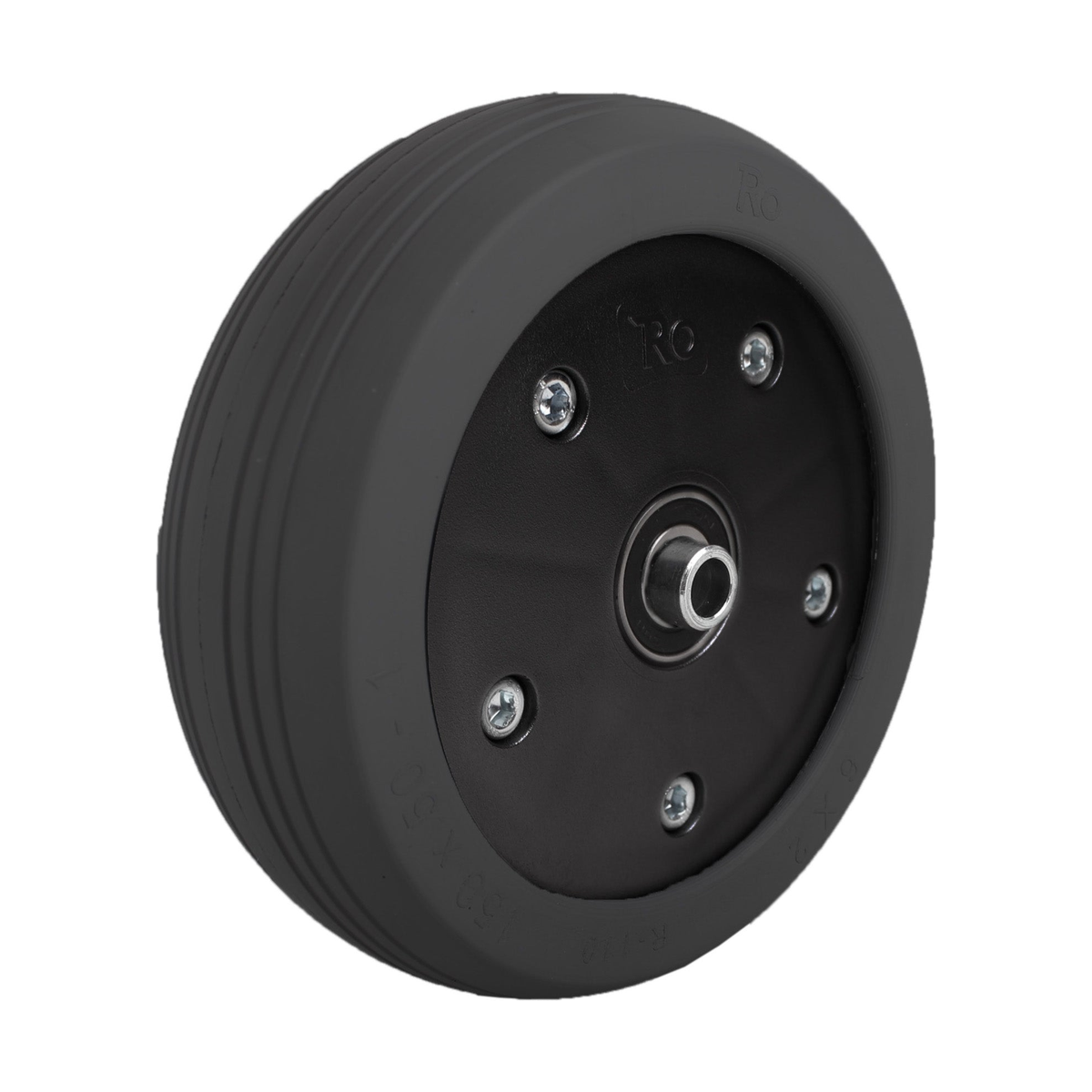 Rolko 6x2 inch split hub power chair caster for Invacare, Pride, Quantum and Sunrise