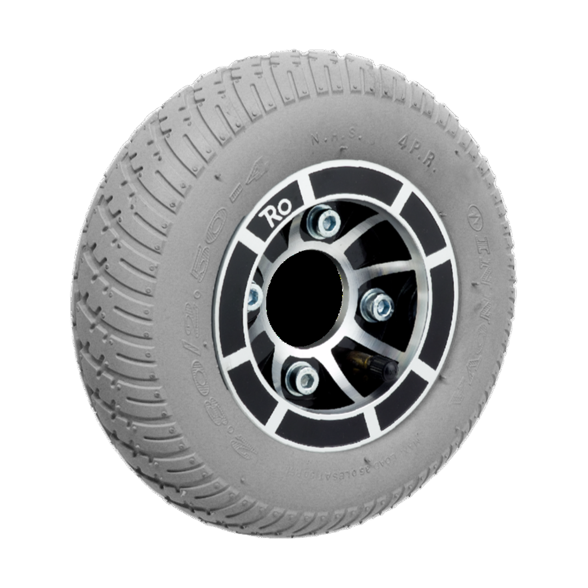 Rolko 260mm power chair drive wheel for Pride