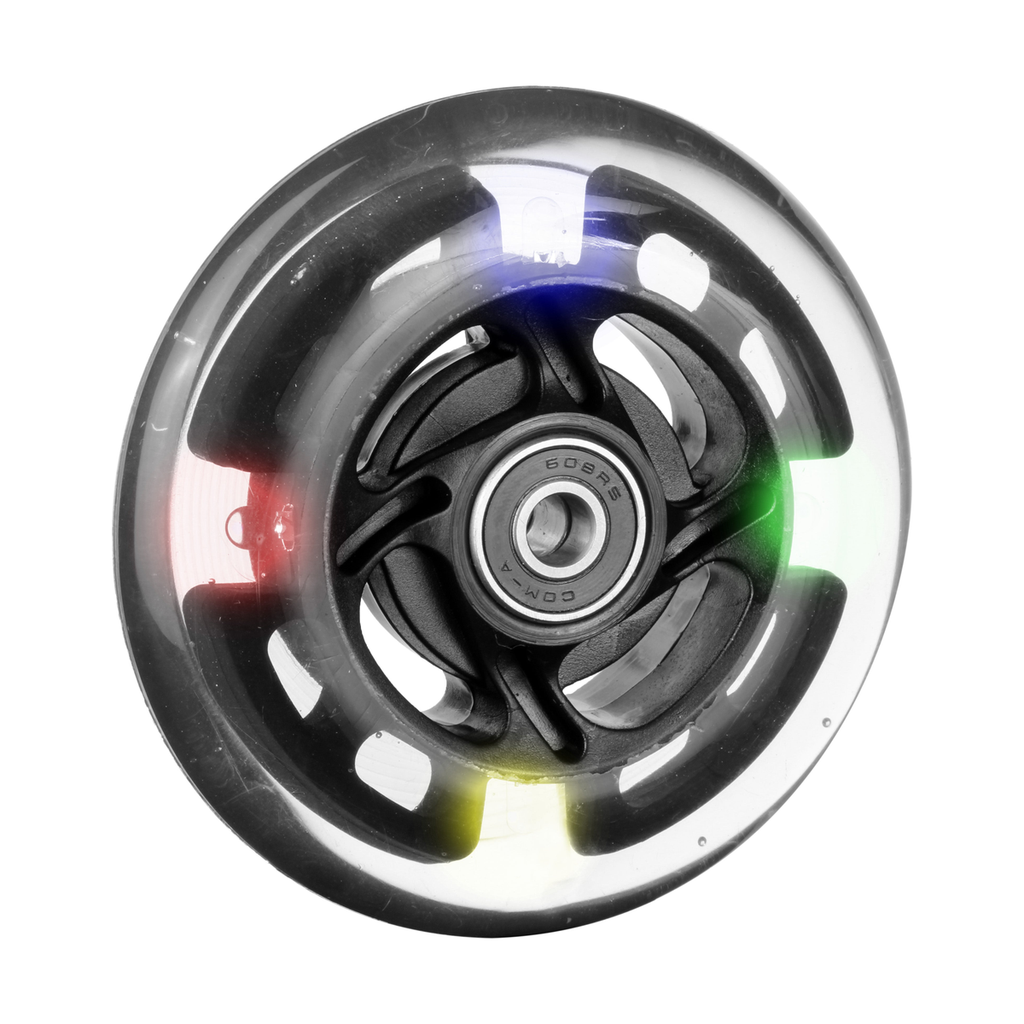 Rolko light-up LED caster wheels