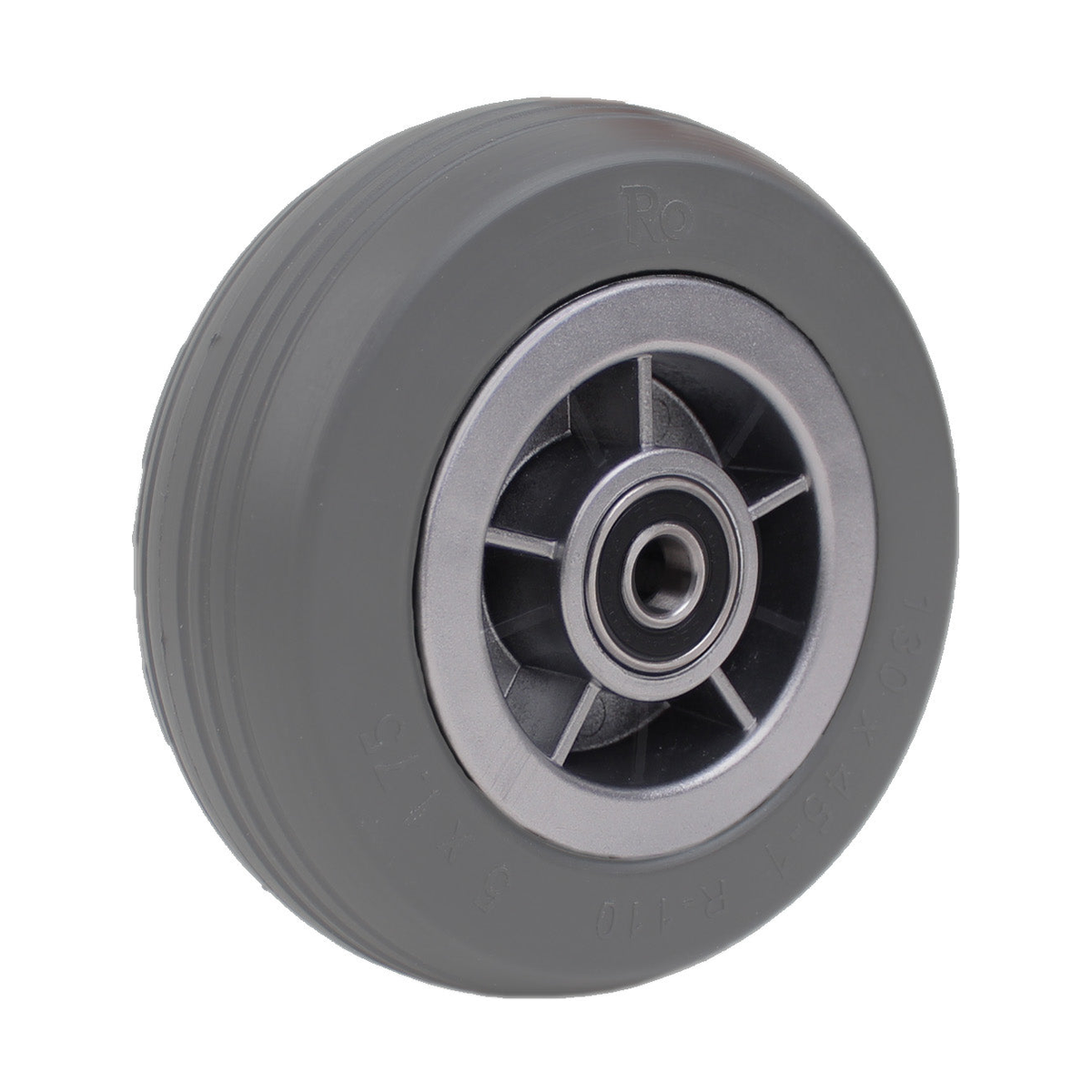 Rolko 5x1.75 inch power chair caster — additional view