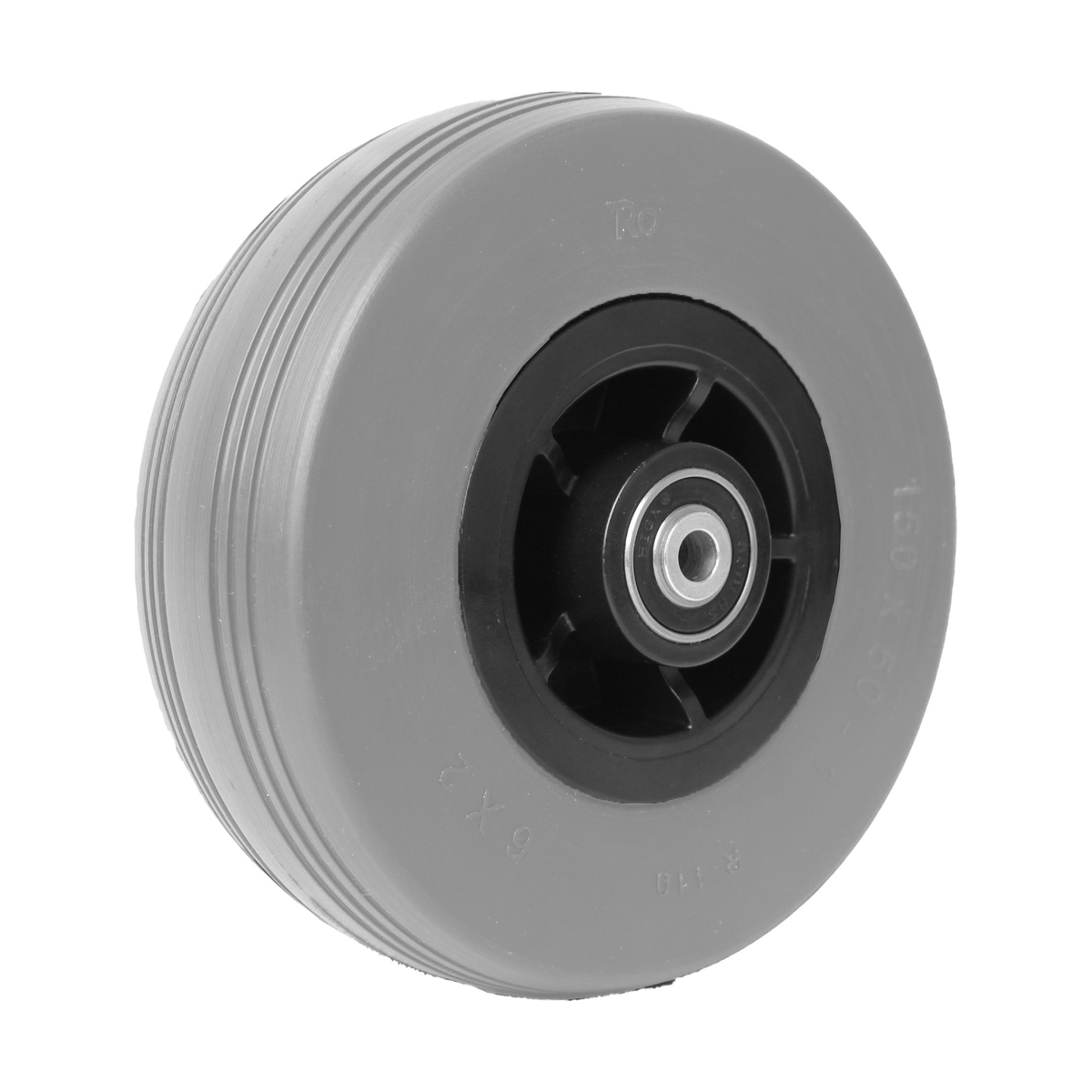 Rolko 6x2 inch power chair caster — additional view