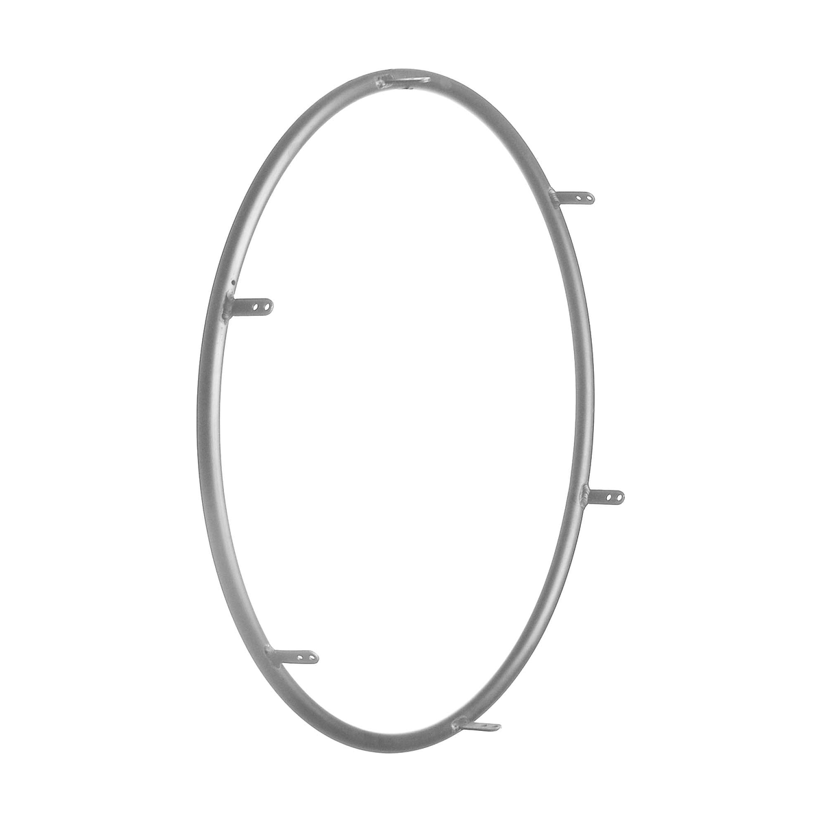 Rolko Anodized Aluminum Push Rim — Silver